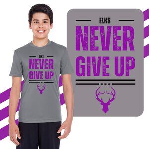Elks never quit Athletic Shirt